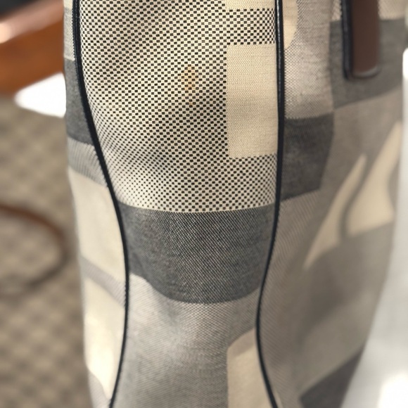 Bally Black Textured Handbag - Picture 3 of 8